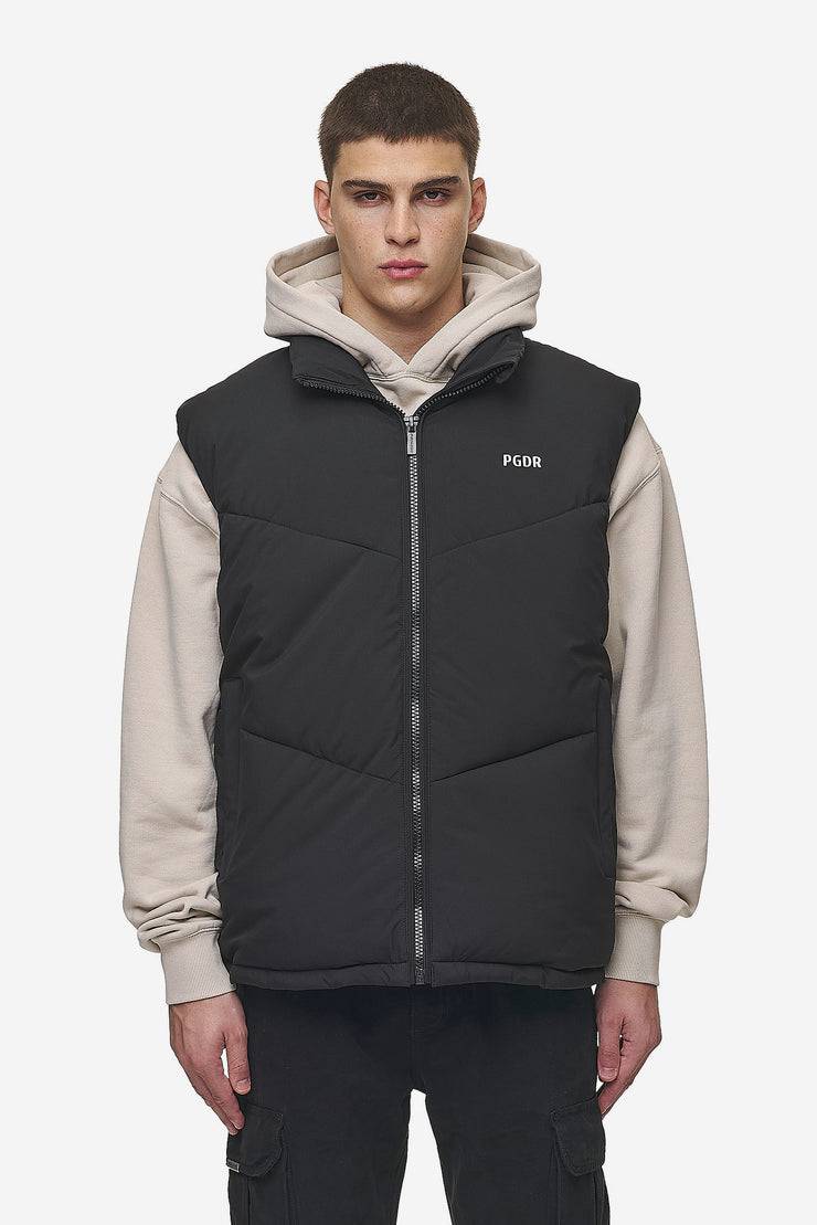 Pegador Leddy Oversized Puffer Vest Black Fabrik Onlineshop