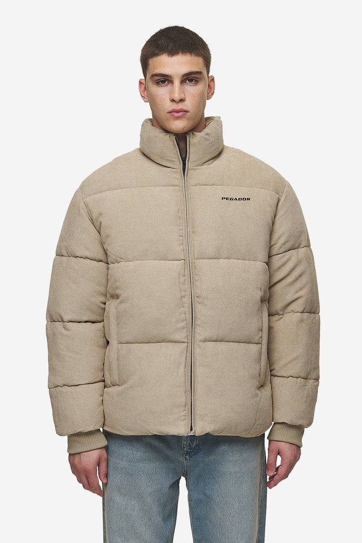 Pegador Solin Cord Puffer Jacket Sand Günstig kaufen
