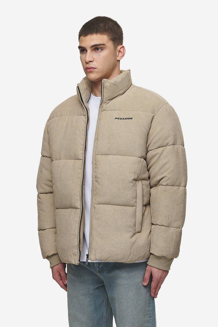 Pegador Solin Cord Puffer Jacket Sand Günstig kaufen
