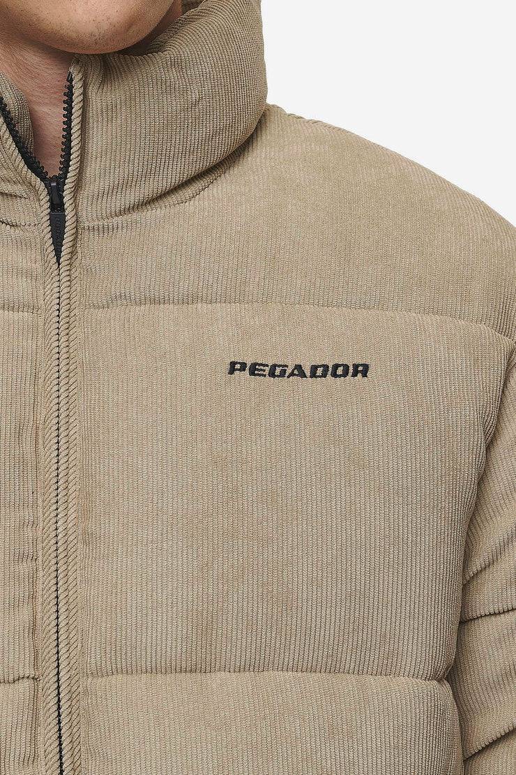 Pegador Solin Cord Puffer Jacket Sand Günstig kaufen