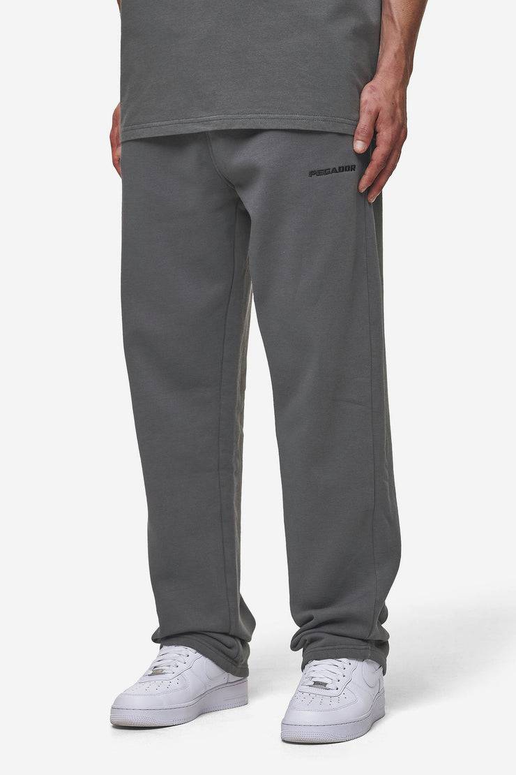 Pegador Logo Wide Sweat Pants Washed Anthracite Osterangebot