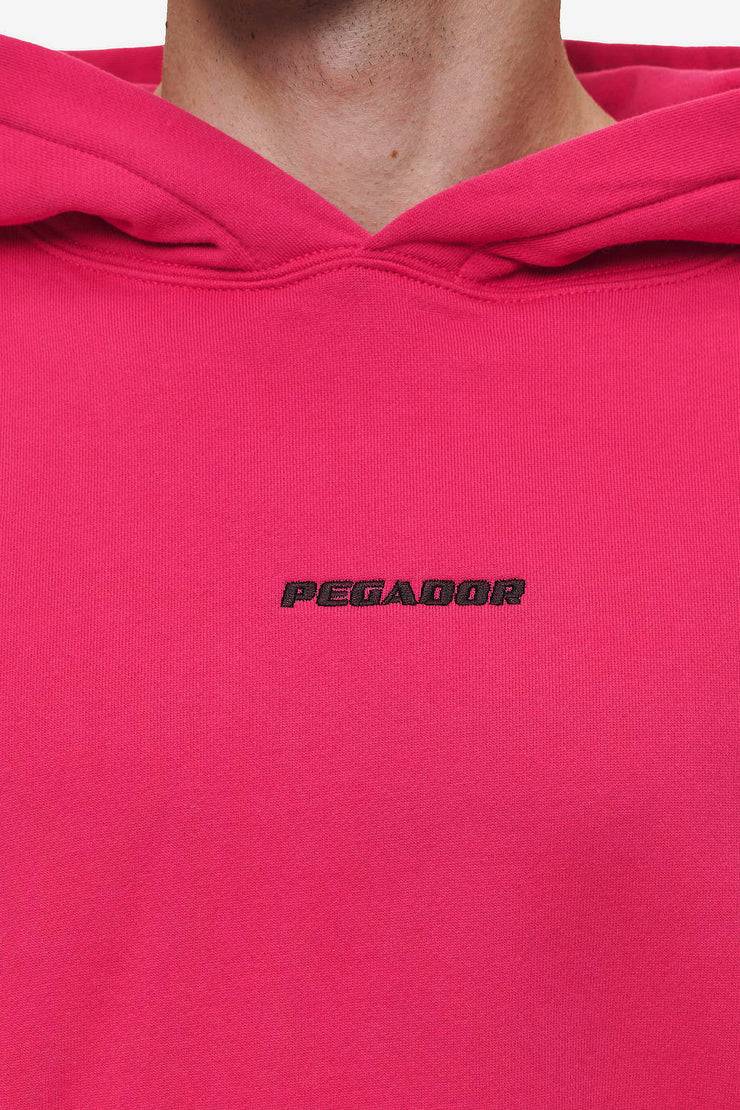 Pegador Logo Boxy Hoodie Washed Virtual Pink Valentinstagsangebot