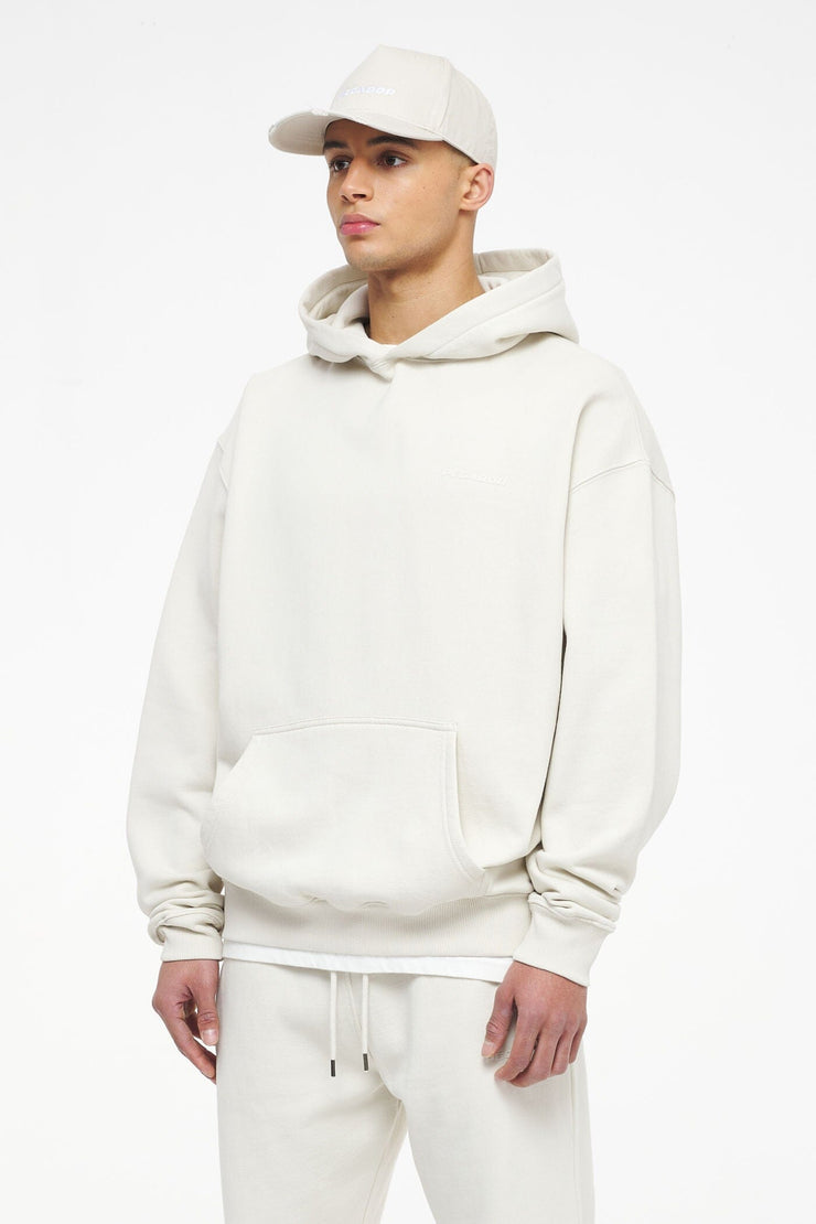 Pegador Logo Oversized Hoodie Vintage Washed Angels Cream Gum Bestseller