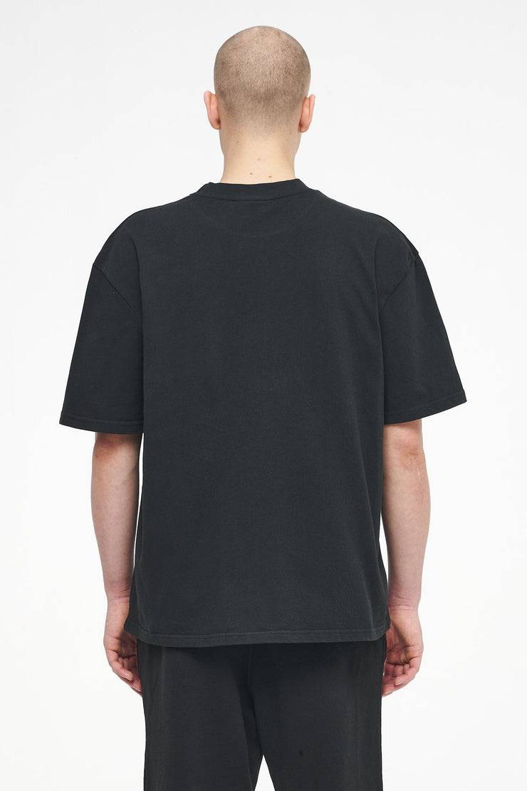 Pegador Logo Oversized Tee Vintage Washed Black Ink Gum Saisonale Angebote