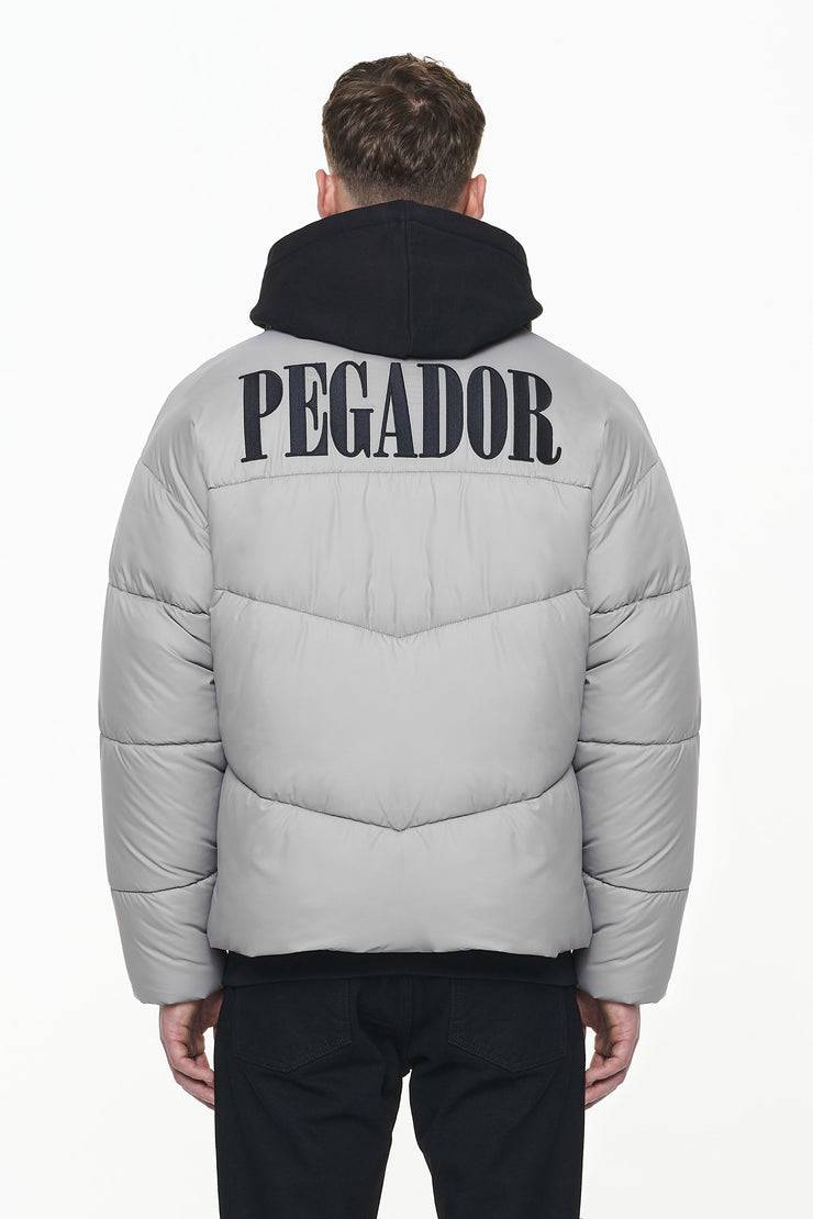 Pegador Spiller Puffer Jacket Rock Grey Sonderangebote