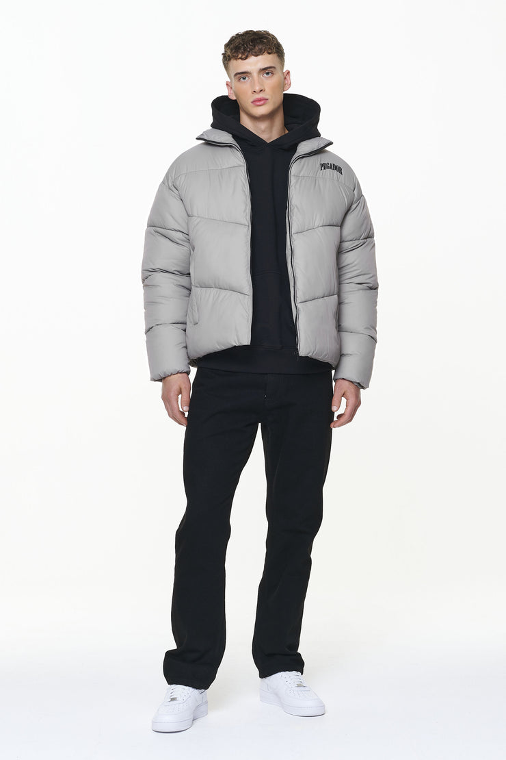 Pegador Spiller Puffer Jacket Rock Grey Sonderangebote