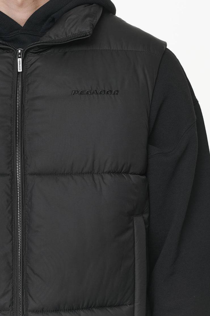 Pegador Landin Puffer Vest Black Tiefpreis