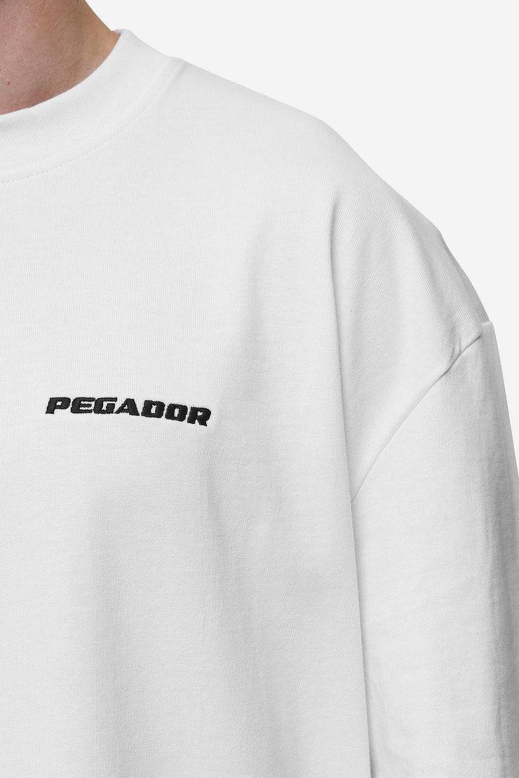 Pegador Logo Oversized Tee White Vierteljährliche Förderung