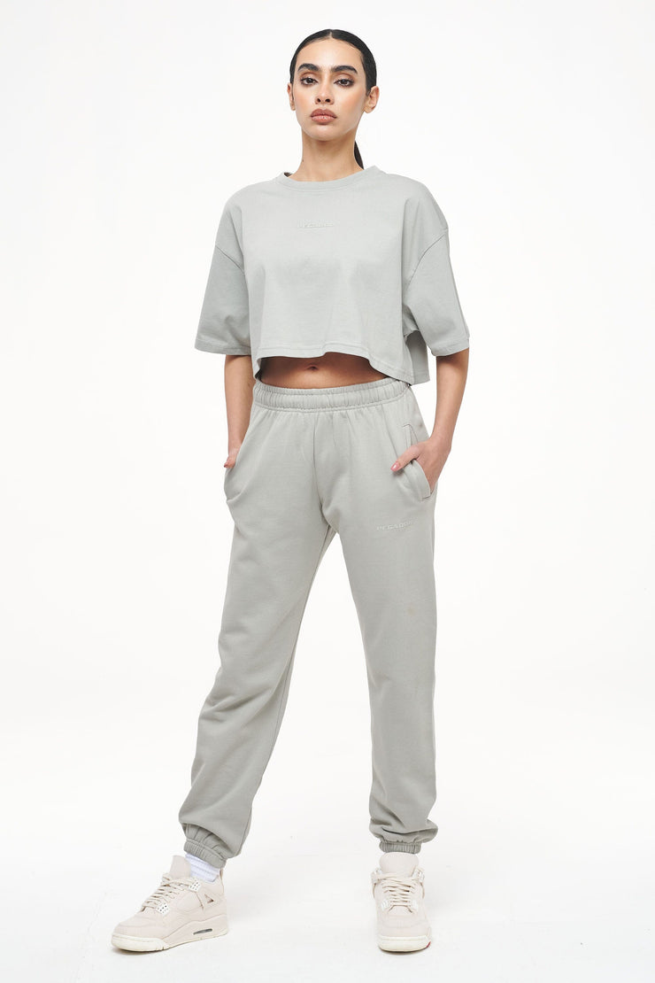 Pegador Grace High Waisted Sweat Pants Vintage Washed Quiet Gray 50% Rabatt mit kostenlosem Versand