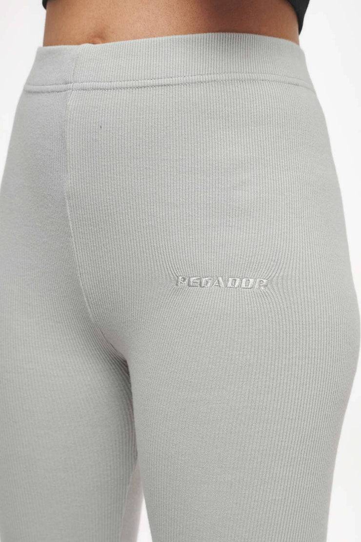 Pegador Jill Rib Leggings Vintage Washed Quiet Gray Clearance-Verkauf
