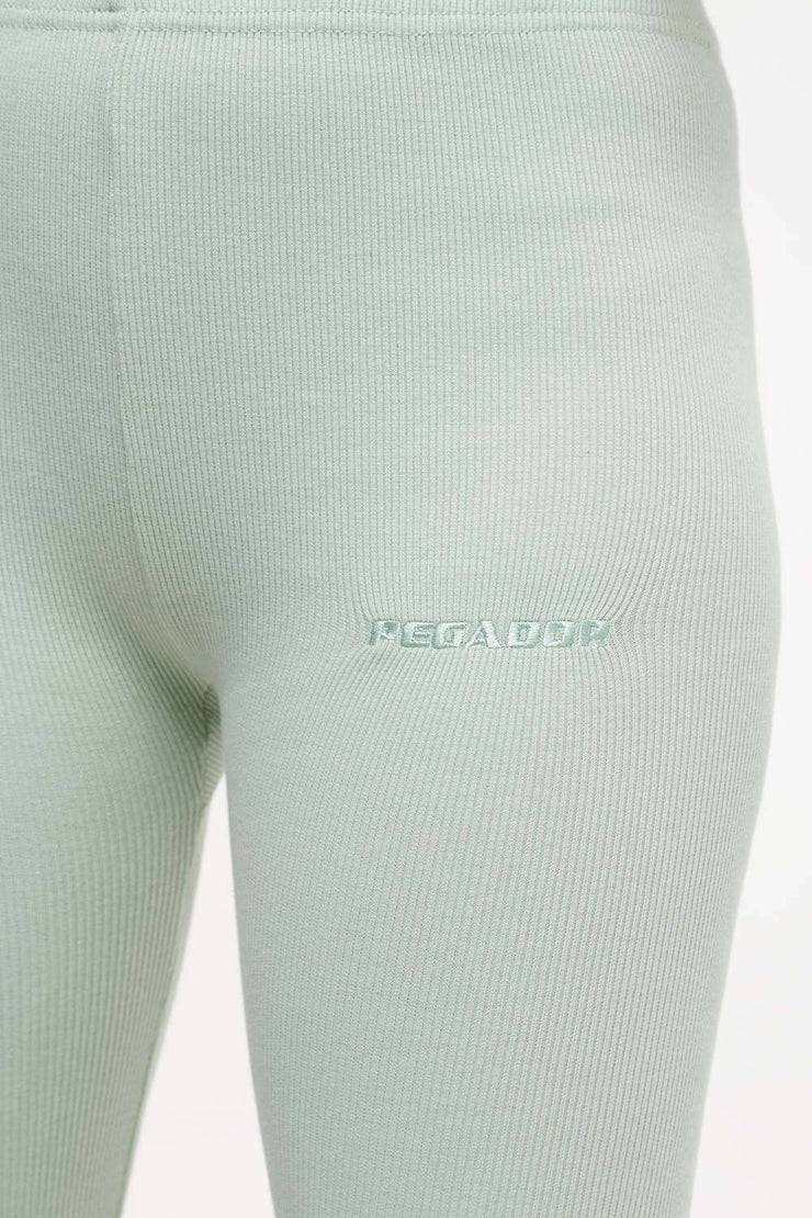 Pegador Jill Rib Leggings Vintage Washed Milky Green 50% Rabatt für begrenzte Zeit