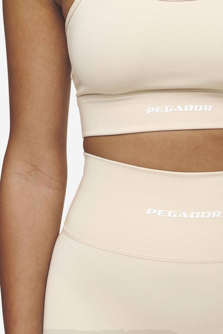 Pegador Leya Leggings Coast Sand White Rabatte dieses Monats