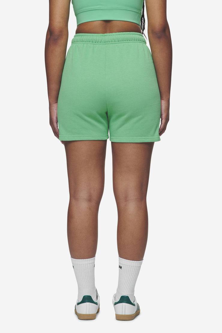 Pegador Sully High Waisted Shorts Washed Peppermint Green White Gum Online