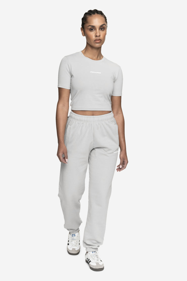 Pegador Ines Cropped Baby Tee Washed Sky Grey White Gum Angebote