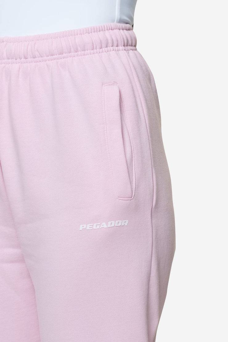 Pegador Villa High Waisted Sweat Pants Washed Bubblegum White Gum Günstiger Verkauf