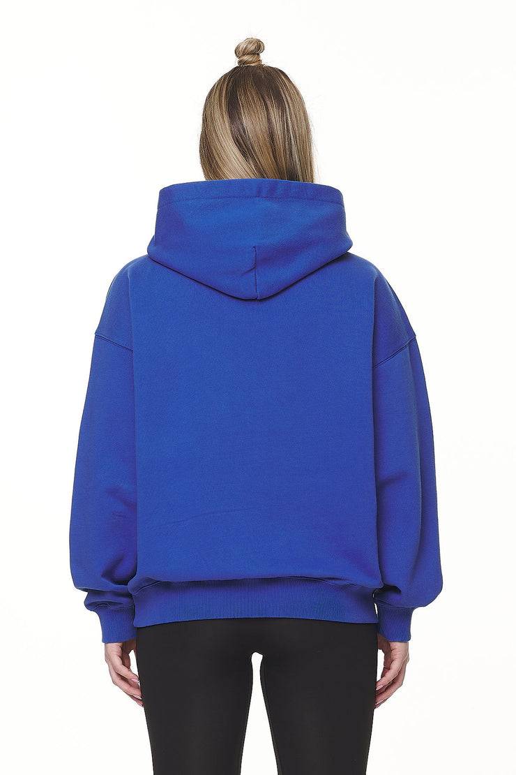 Pegador Clarita Logo Oversized Hoodie Washed True Blue White Gum Meist gekauft