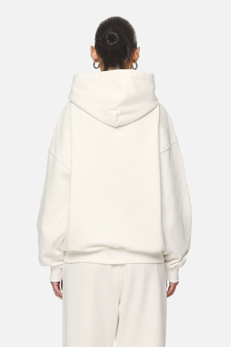 Pegador Clarita Logo Oversized Hoodie Washed Coconut Milk Black Gum Kostenloser Versand