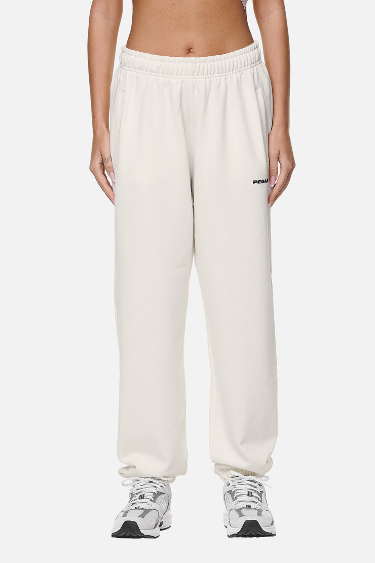 Pegador Villa High Waisted Sweat Pants Washed Coconut Milk Black Gum Limitierter Zeitrabatt