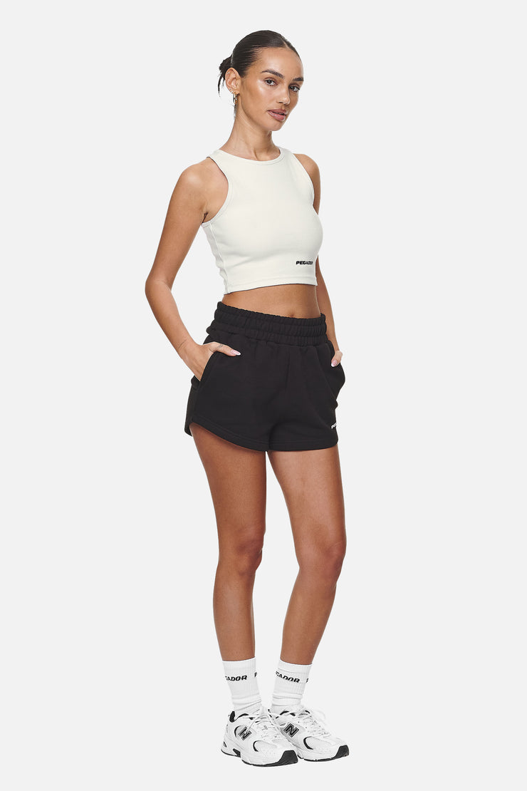 Pegador Ayla Crop Top Washed Coconut Milk Black Fabrik Onlineshop