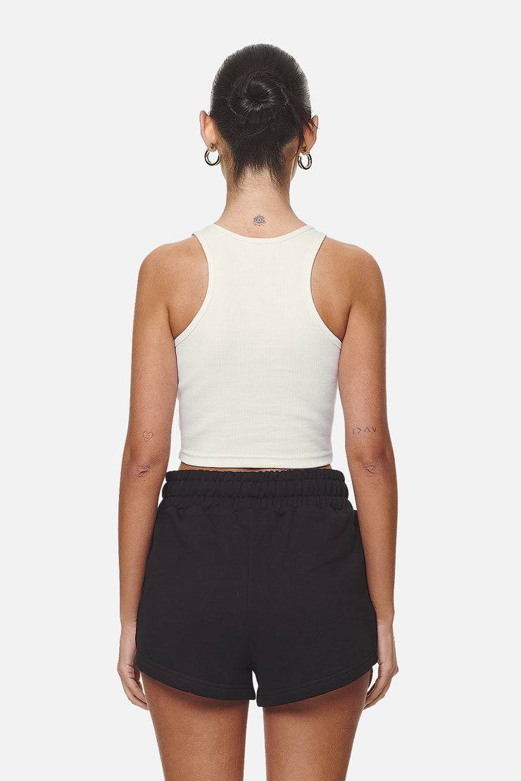 Pegador Ayla Crop Top Washed Coconut Milk Black Fabrik Onlineshop