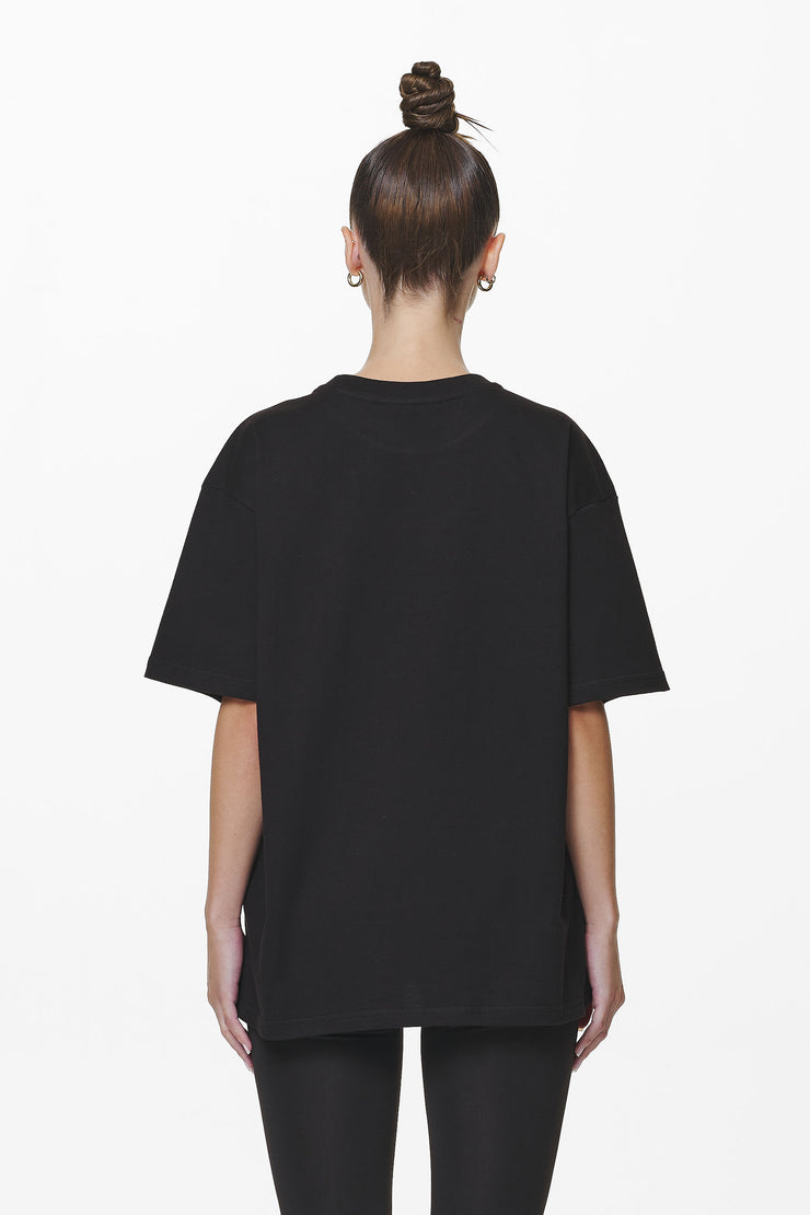 Pegador Beverly Logo Oversized Tee Black Gum Großer Ausverkauf