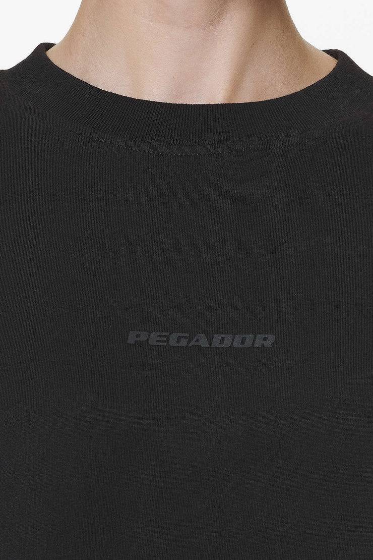 Pegador Bel Air Heavy Oversized Tee Black Gum Flash Sale