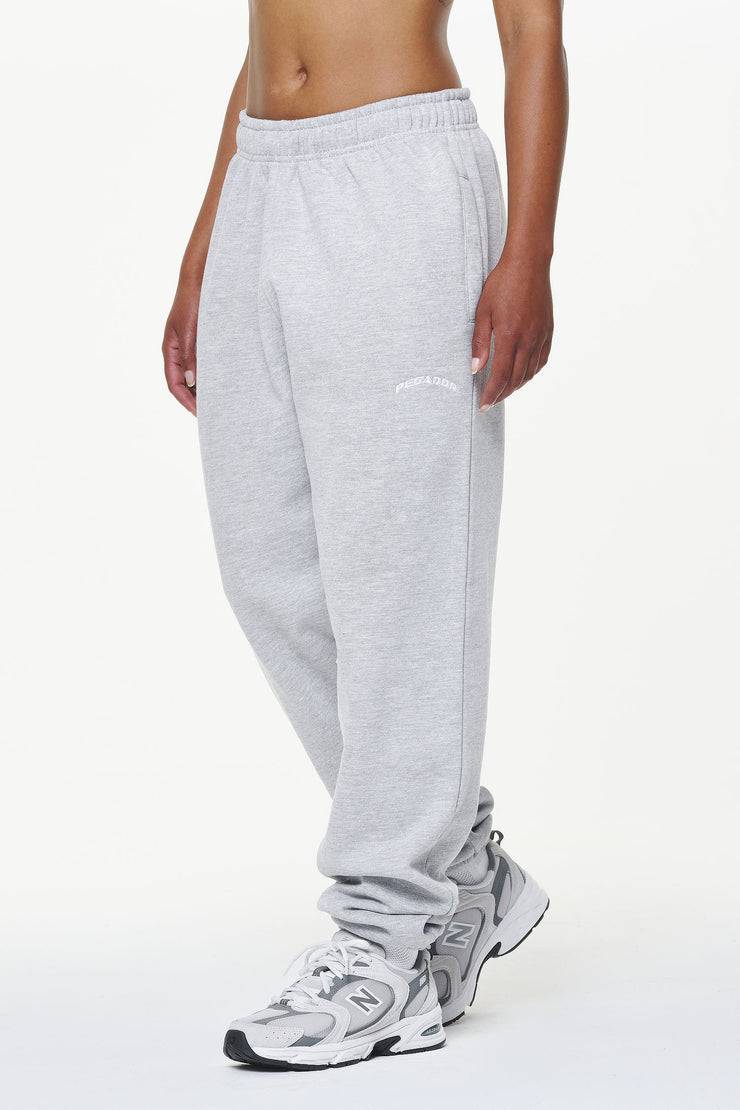 Pegador Durward High Waisted Sweat Pants Grey Melange Zeitlich begrenztes Angebot