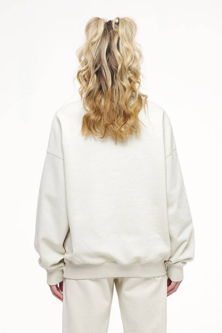 Pegador Bay Oversized Sweater Vintage Washed Angels Cream Gum Riesige Rabatte