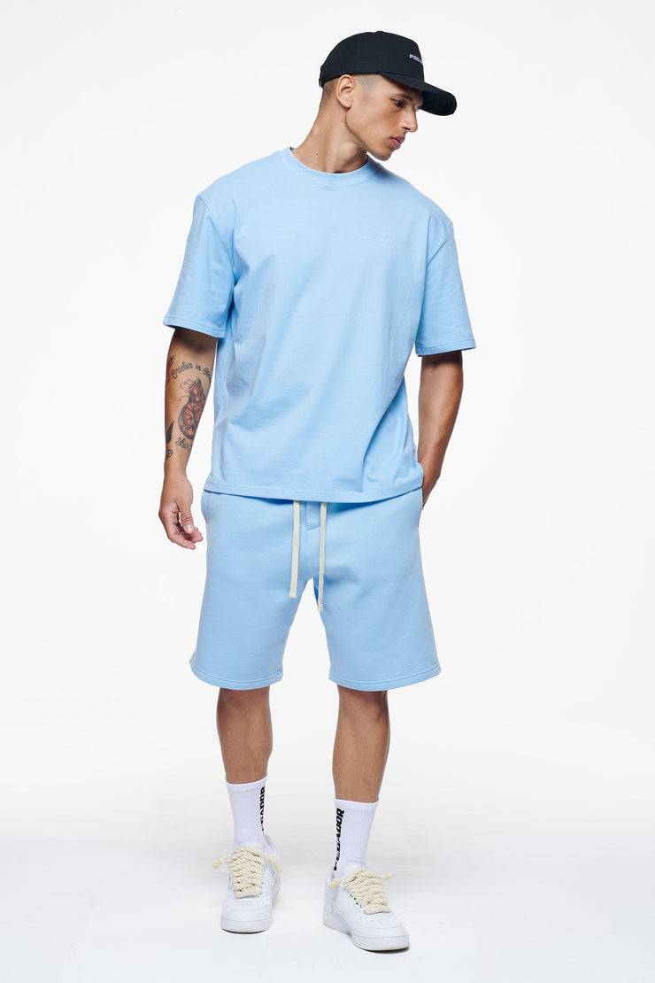 Pegador Logo Oversized Tee Vintage Washed Riviera Blue Gum Begrenzt auf 3 Tage