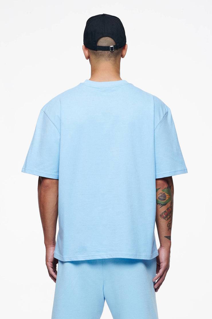 Pegador Logo Oversized Tee Vintage Washed Riviera Blue Gum Begrenzt auf 3 Tage
