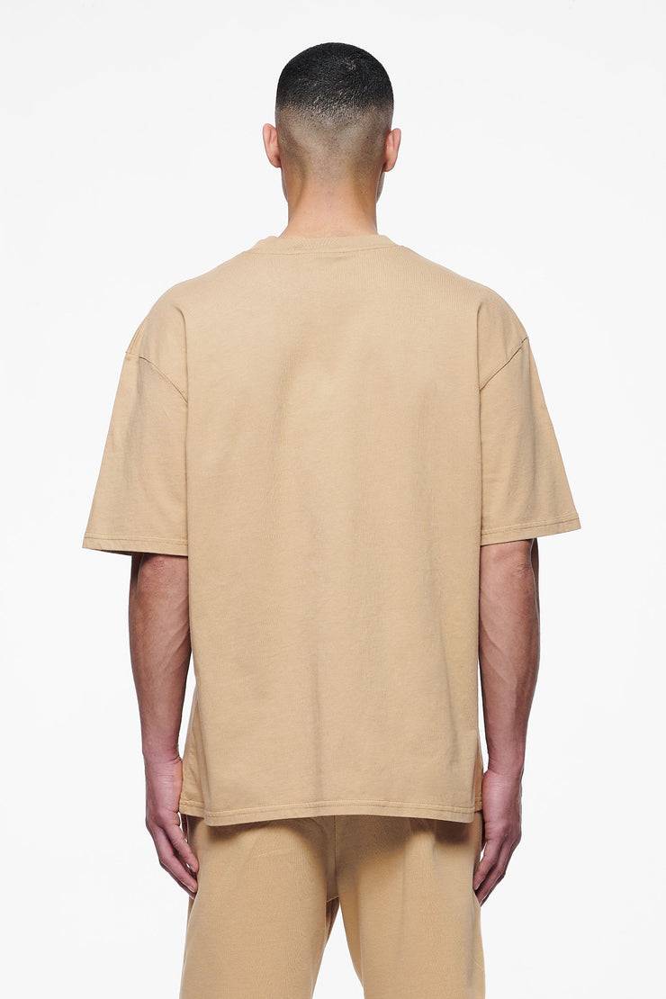 Pegador Logo Oversized Tee Vintage Washed Espresso Gum Black Friday Preise
