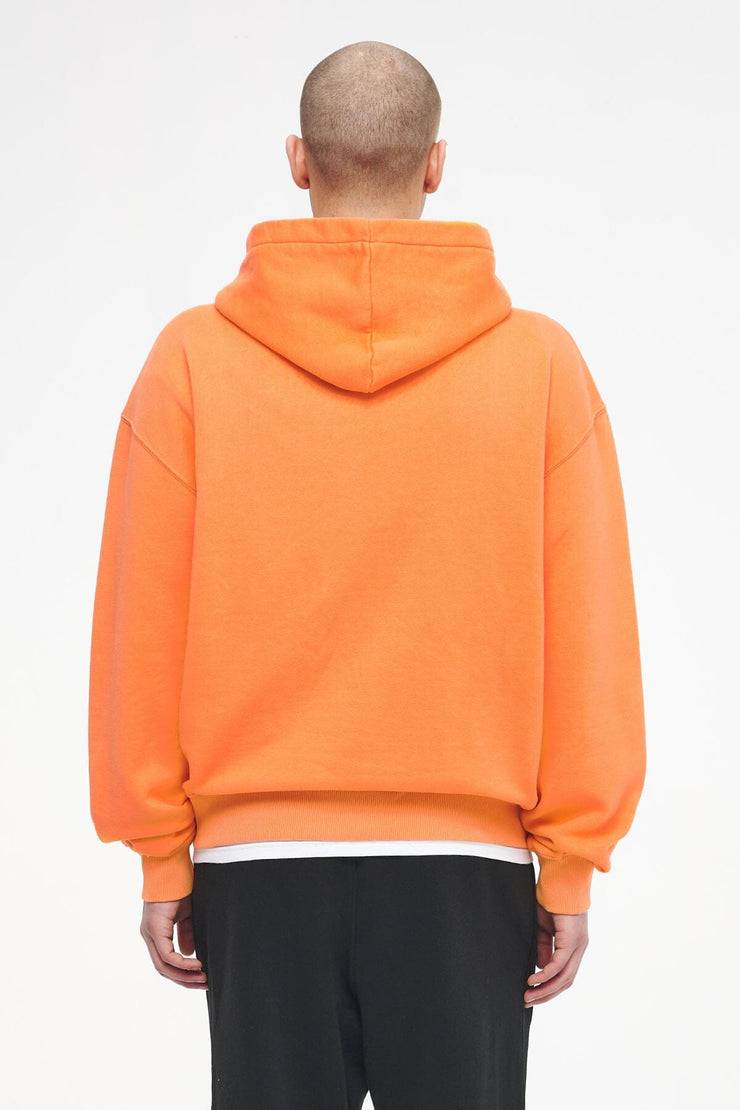 Pegador Logo Oversized Hoodie Vintage Washed Sunrise Orange Gum Auslauf
