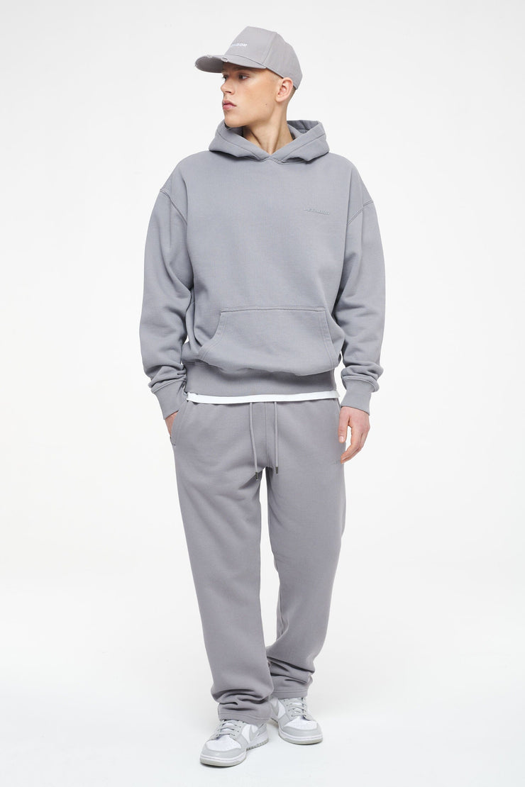 Pegador Logo Oversized Hoodie Vintage Washed Dusk Grey Gum Angebote