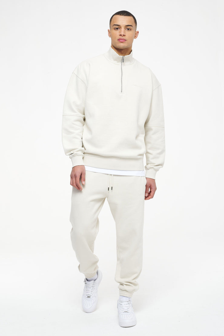 Pegador Logo Heavy Sweat Jogger Vintage Washed Angels Cream Gum Fabrikverkauf