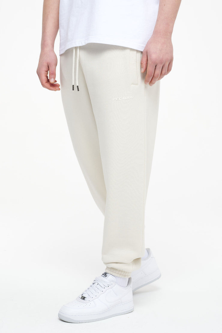 Pegador Logo Heavy Sweat Jogger Vintage Washed Angels Cream Gum Fabrikverkauf