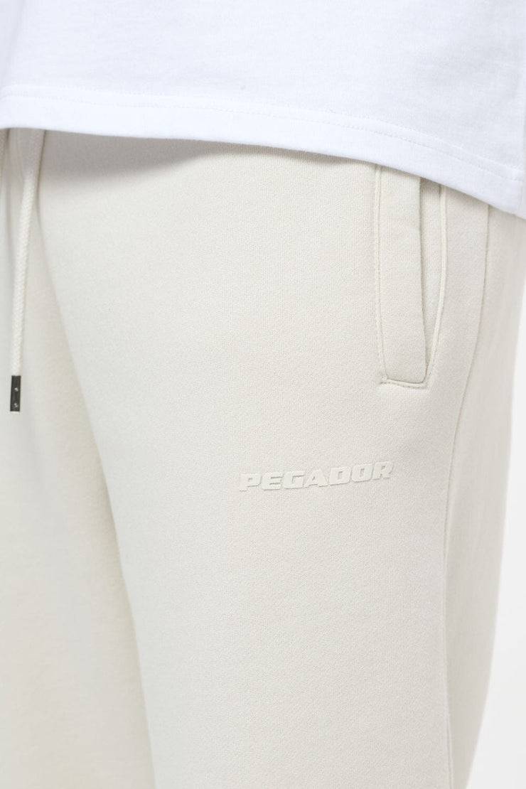 Pegador Logo Heavy Sweat Jogger Vintage Washed Angels Cream Gum Fabrikverkauf