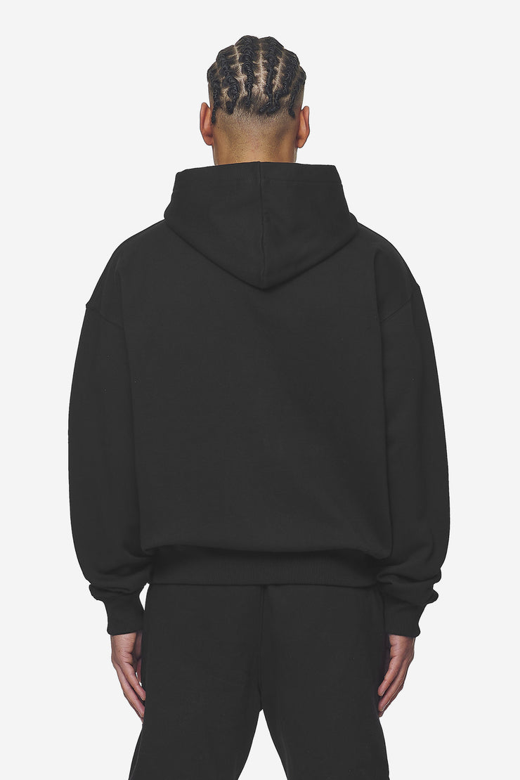 Pegador Logo Oversized Sweat Jacket Washed Black White Gum Meist gekauft