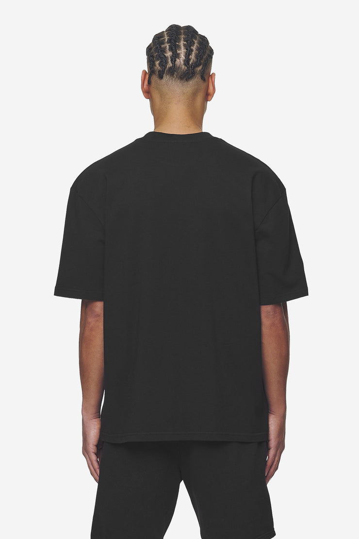Pegador Logo Oversized Tee Washed Black White Gum Limitierter Zeitrabatt