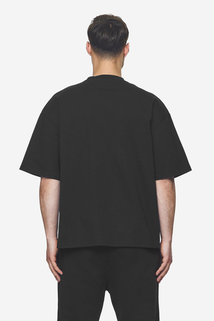 Pegador Logo Boxy Tee Washed Black White Gum Fabrik Onlineshop