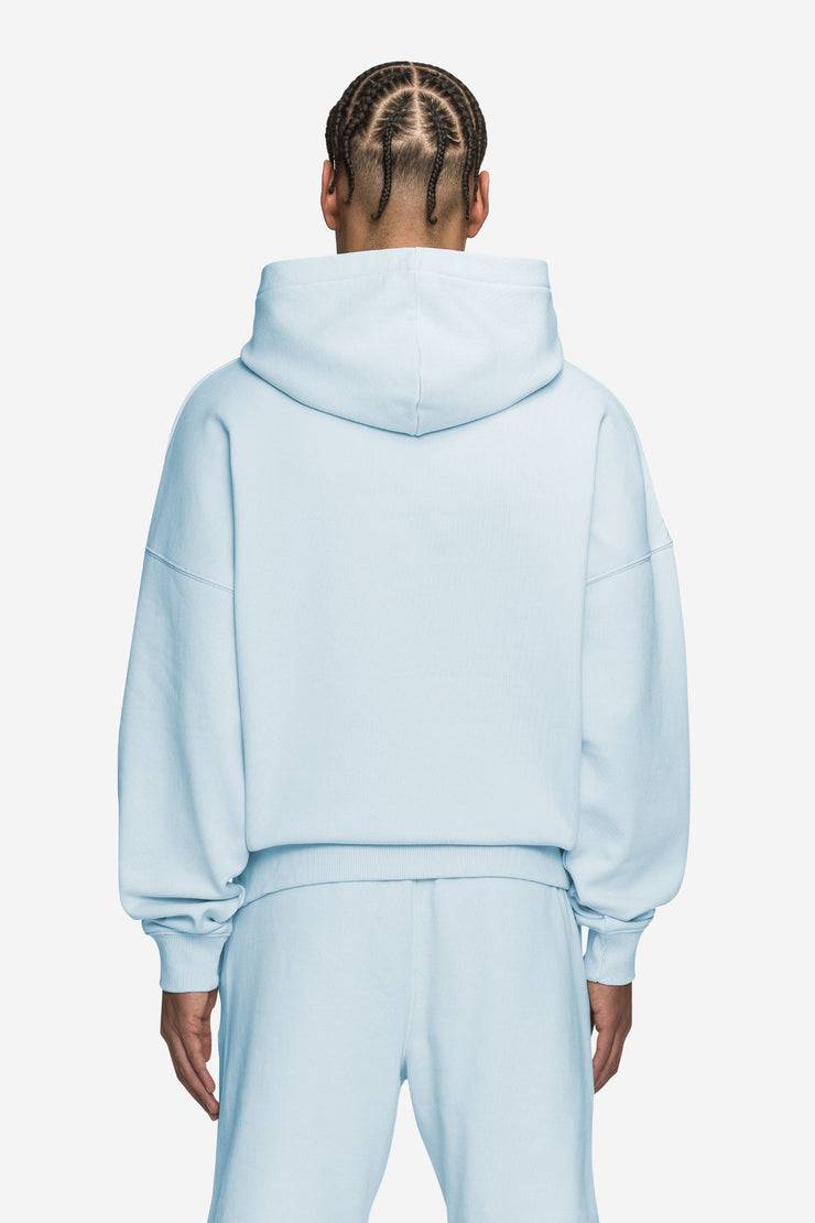 Pegador Logo Boxy Hoodie Washed Baby Blue White Gum Flash Sale