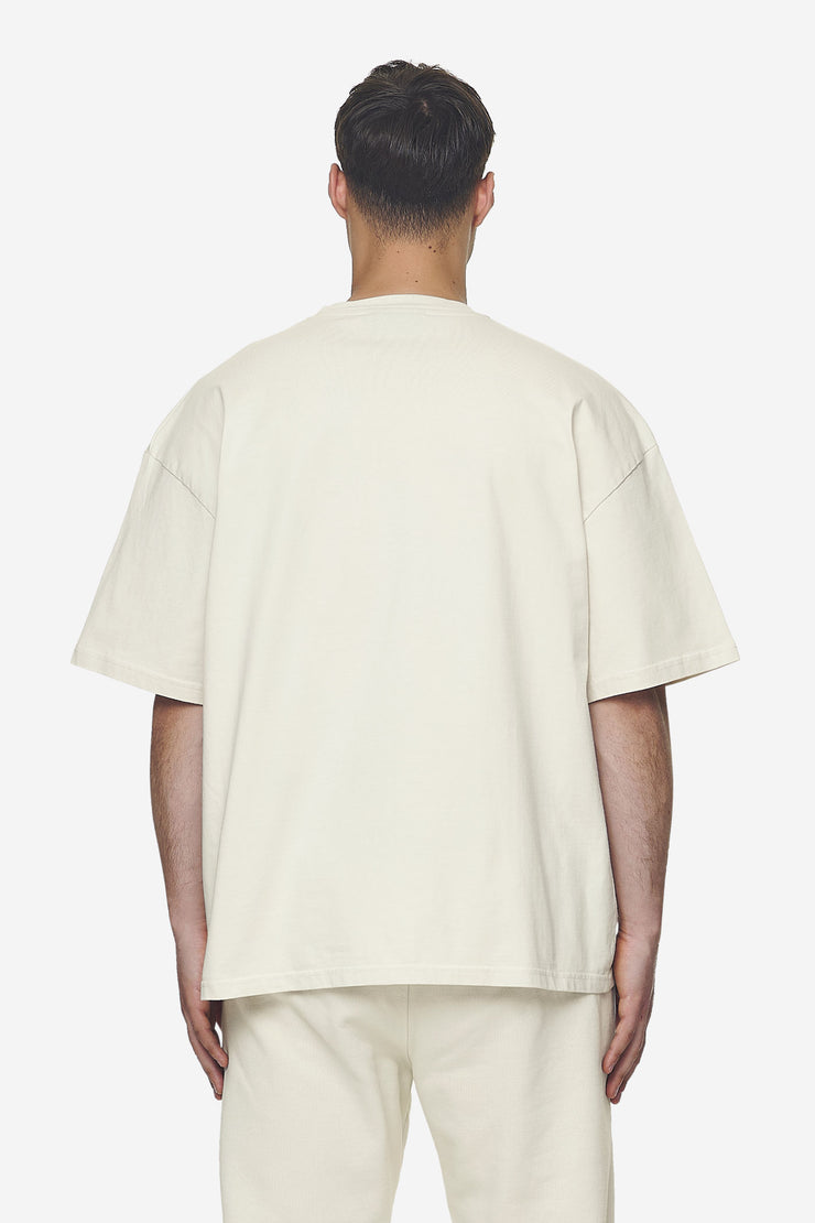 Pegador Logo Boxy Tee Washed Salty Cream Black Gum Vatertagsangebot
