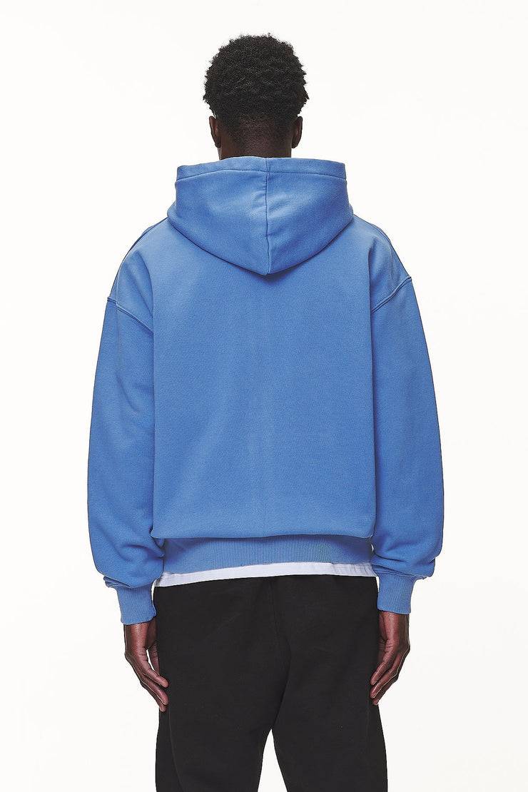Pegador Logo Oversized Sweat Jacket Washed Retro Blue White Gum Zeitlich begrenztes Angebot