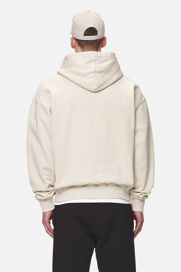 Pegador Logo Oversized Hoodie Washed Desert Sand Black Gum Exklusive Angebote