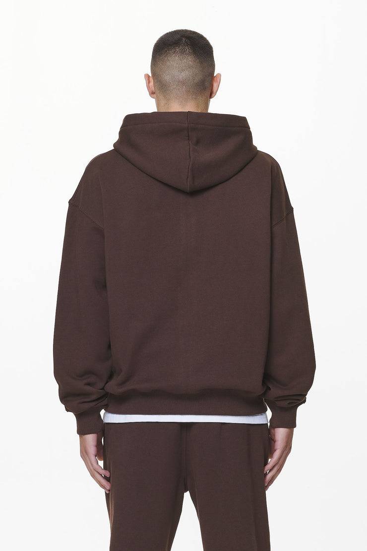 Pegador Logo Oversized Sweat Jacket Washed Oak Brown Gum Neuheiten