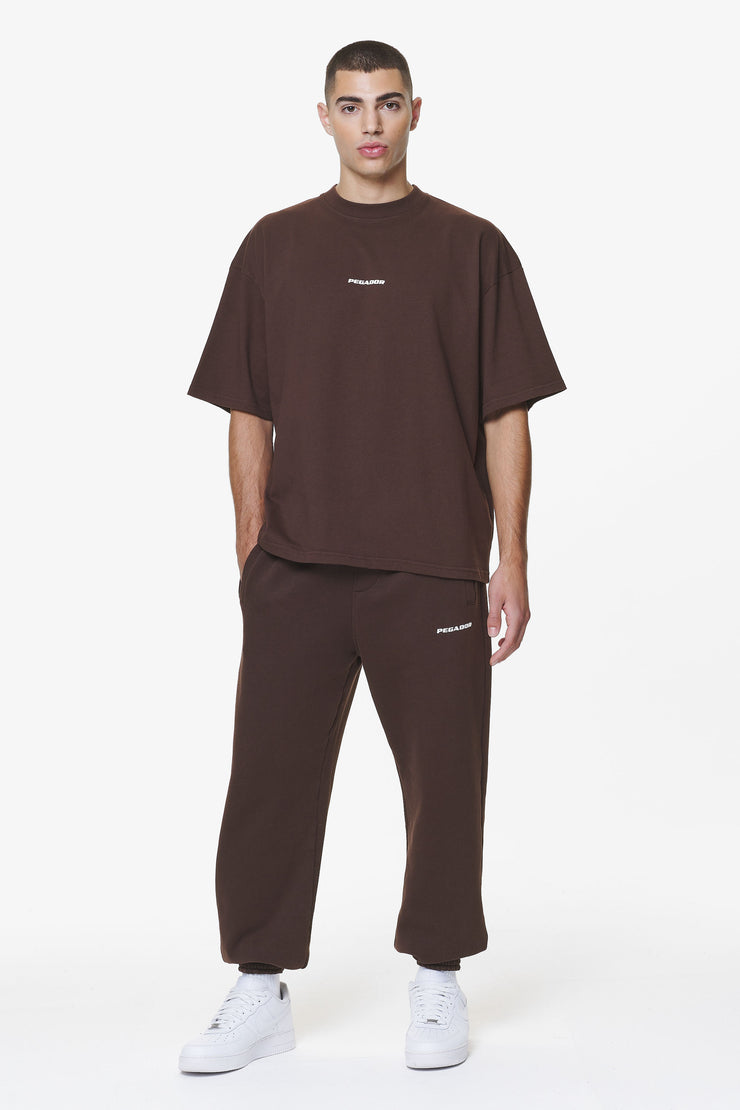 Pegador Logo Boxy Tee Washed Oak Brown Gum Saisonale Angebote
