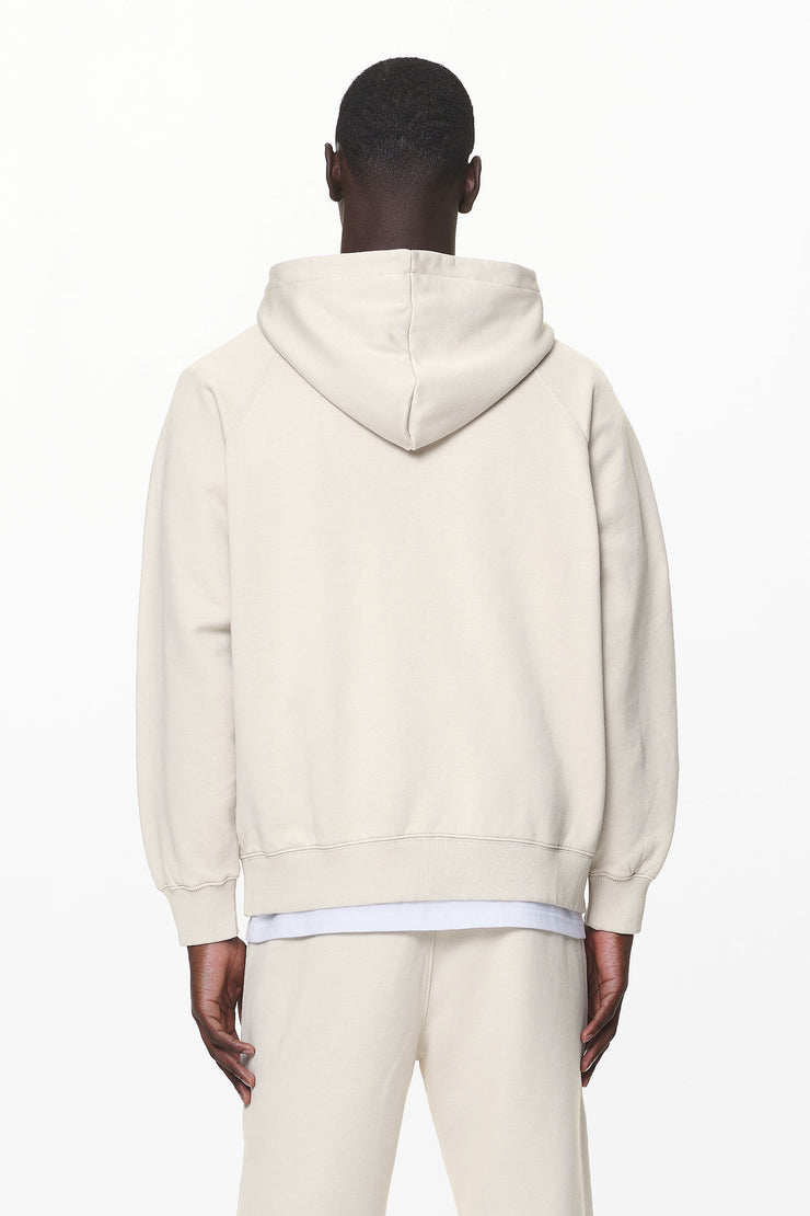 Pegador Logo Oversized Halfzip Hoodie Washed Dust Cream Gum Kauf eins, bekomm eins gratis