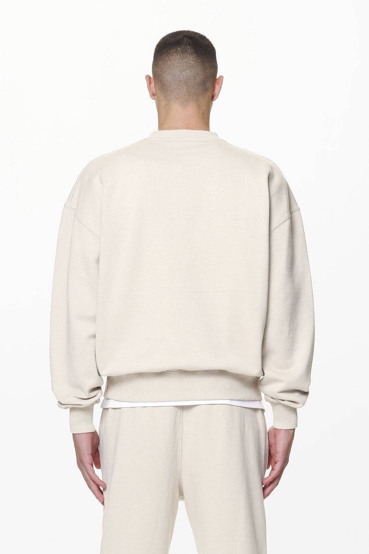 Pegador Logo Oversized Sweater Washed Dust Cream Gum Tägliche Deals