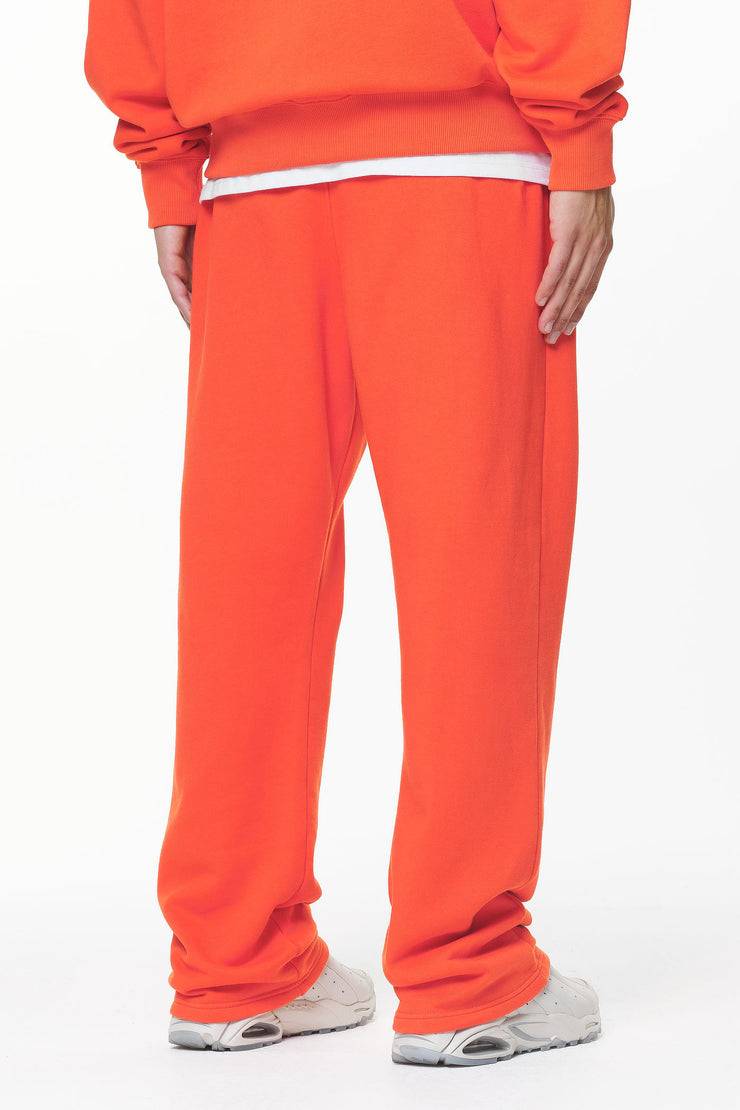 Pegador Logo Wide Sweat Pants Washed Signal Red Gum Super Sparpreis