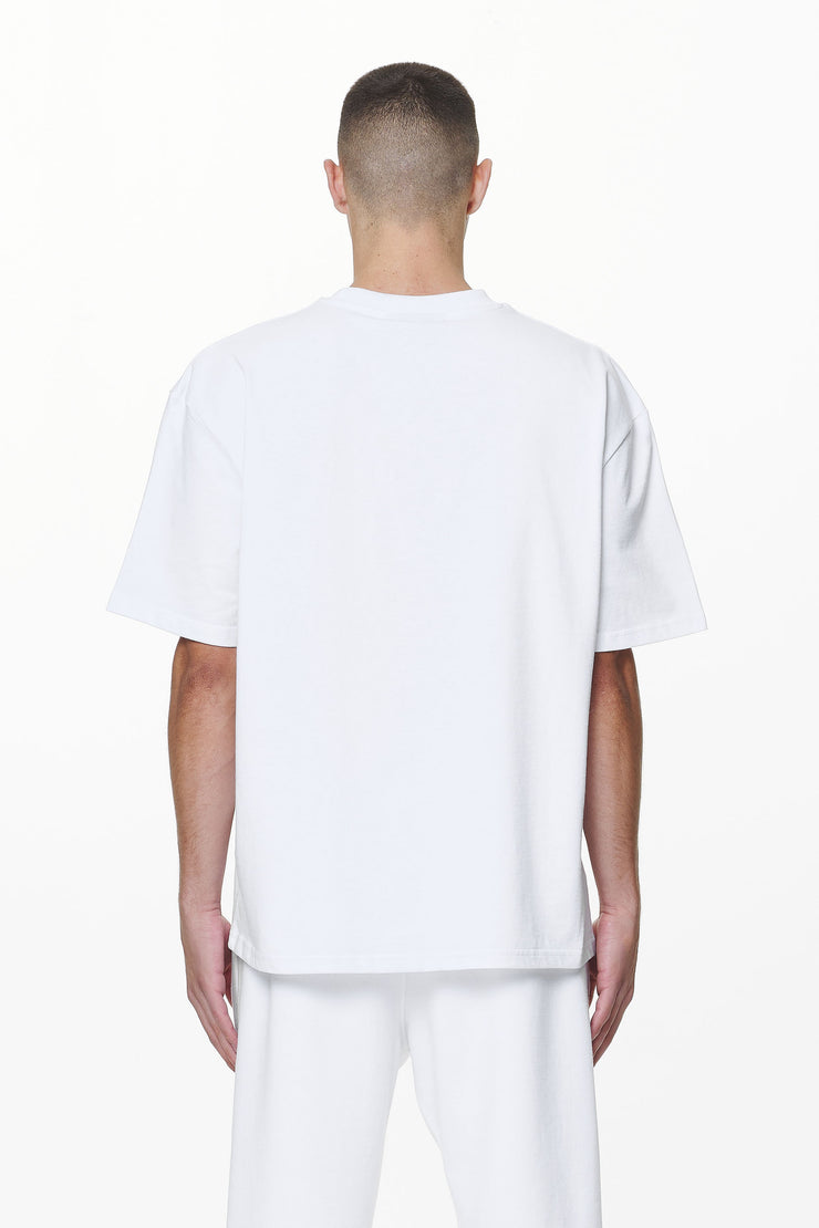 Pegador Logo Oversized Tee White Gum Begrenzte Freigabe