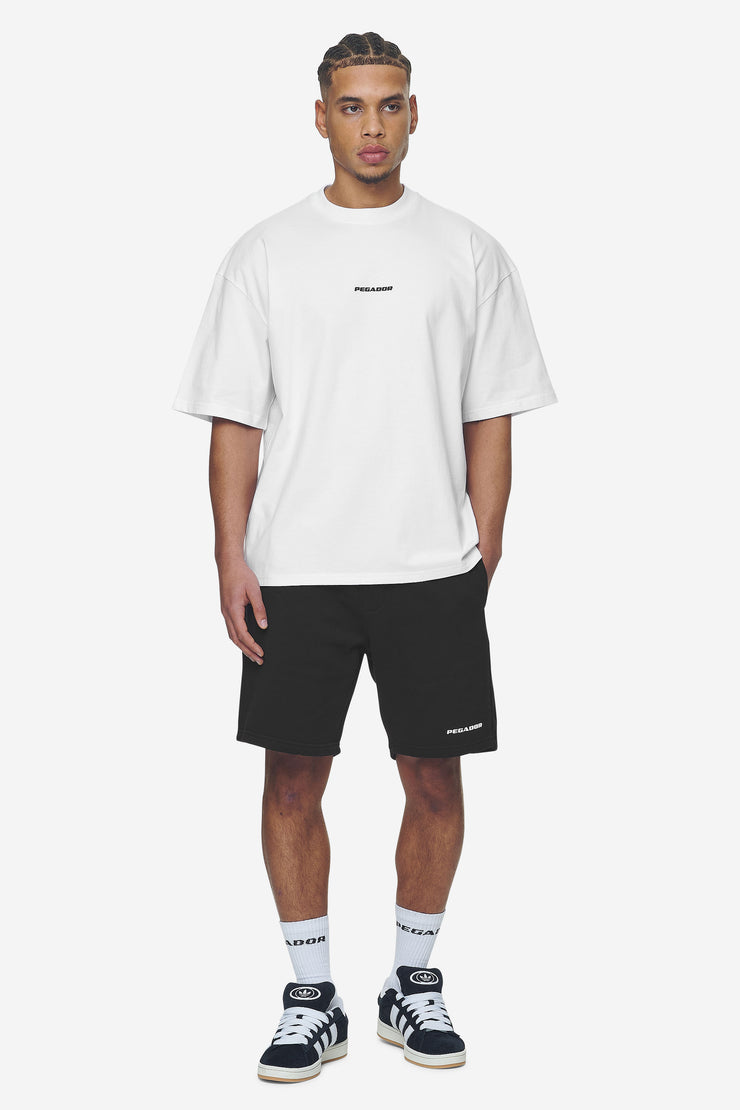 Pegador Logo Boxy Tee White Black Gum Letzte 3 Tage